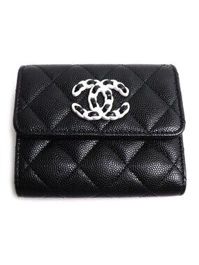 Chanel 19 Small Flap Wallet Trifold